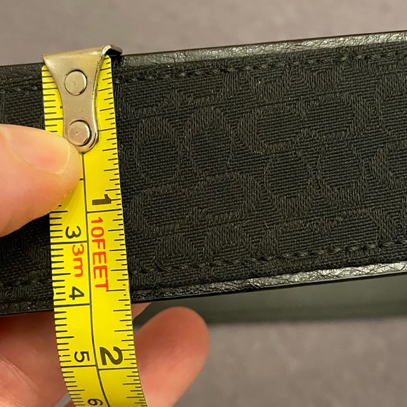 Black coach belt - Picture 5 of 8